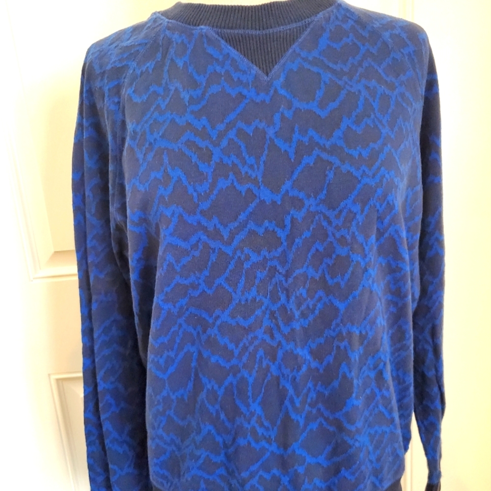 Made & Crafted Levi's Blue Long Sleeve Sweater Women's Size 2
